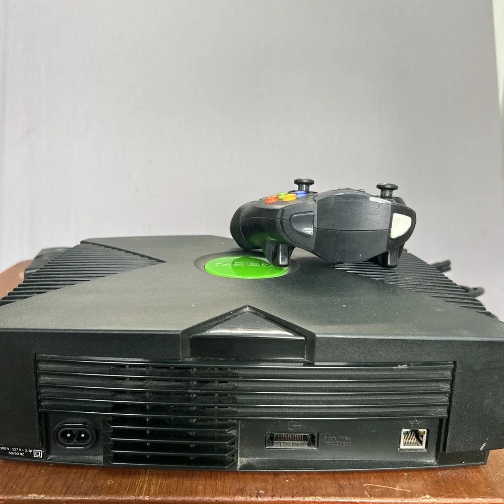 Microsoft Original Xbox Console Bundle Halo 2 NCAA 2005 GTA Vice City Tested